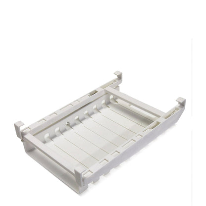 Fine Living Refrigerator Storage Bag Rack - White