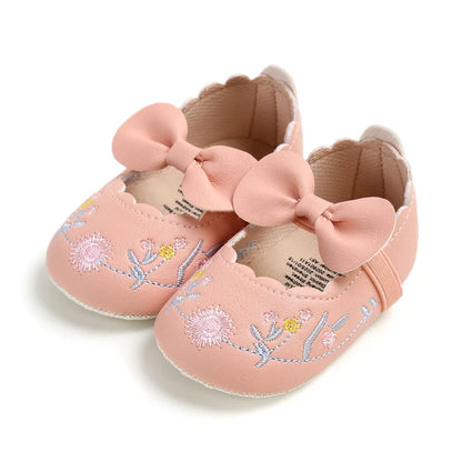 FIONA Flower Bowtie Shoes