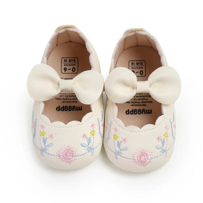 FIONA Flower Bowtie Shoes