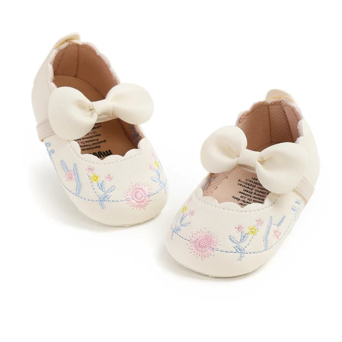 FIONA Flower Bowtie Shoes