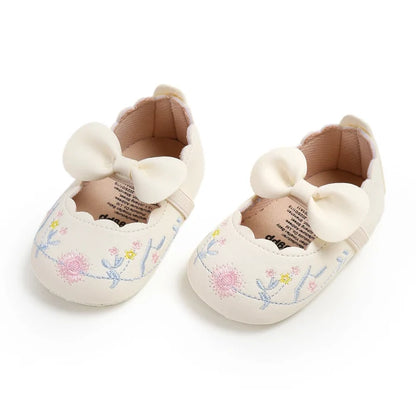 FIONA Flower Bowtie Shoes