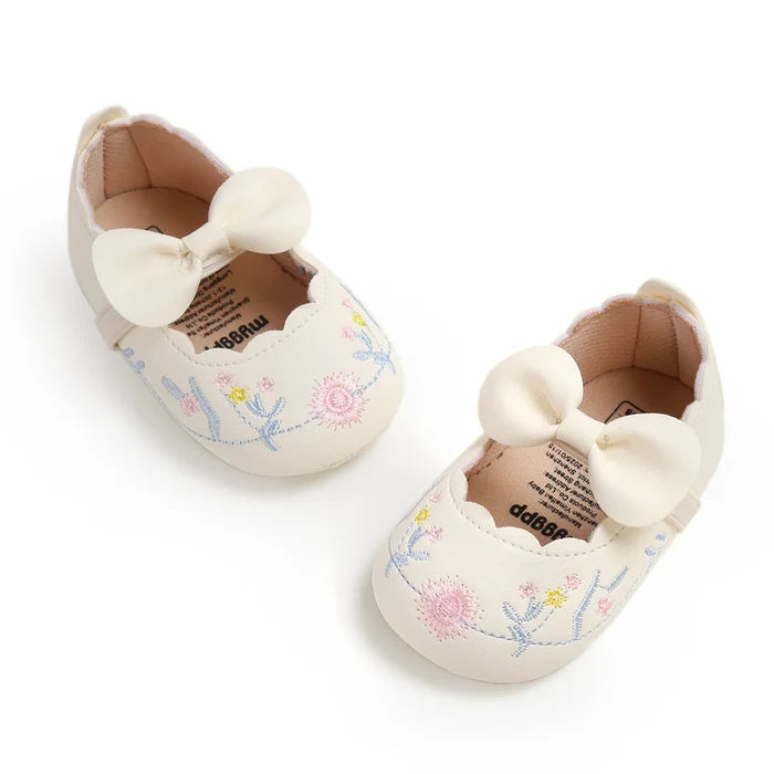 FIONA Flower Bowtie Shoes