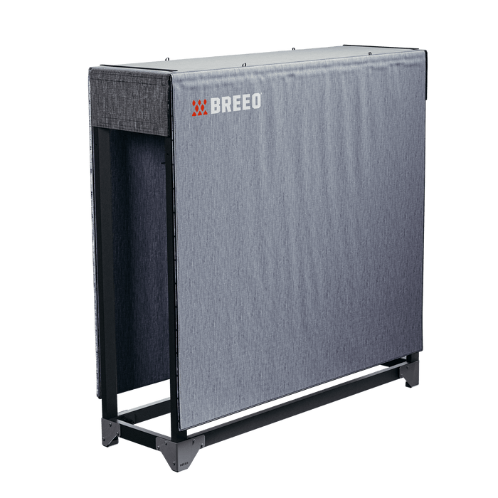 Image of a Breeo Firewood Rack with Cover