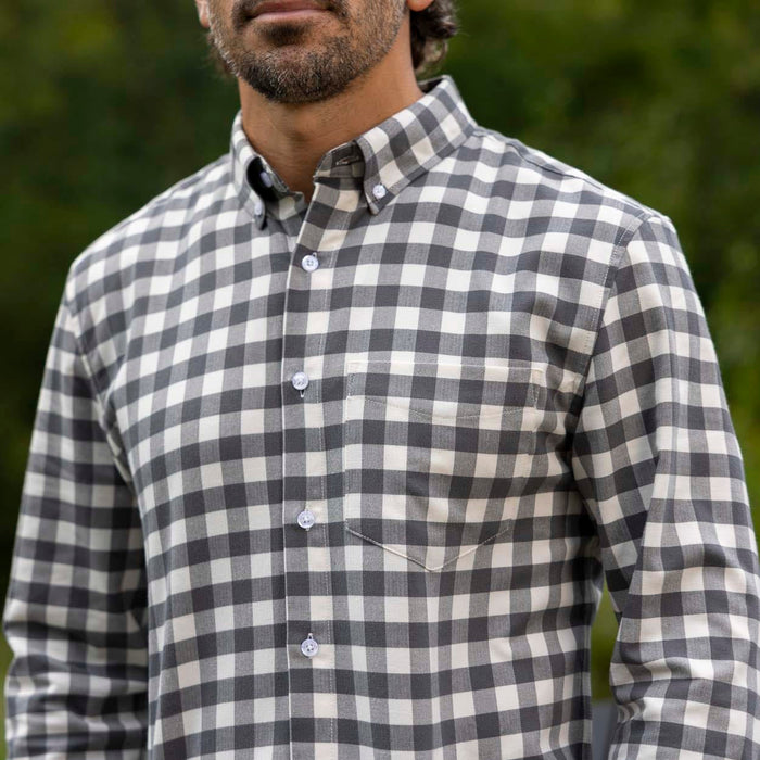 RSVLTS RSVLTS Flanny DeVito _ BorlandFlex™ Long Sleeve Flannel
