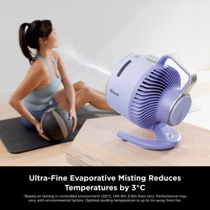 FLEXBREEZE HYDROGO™ PORTABLE MISTING FAN