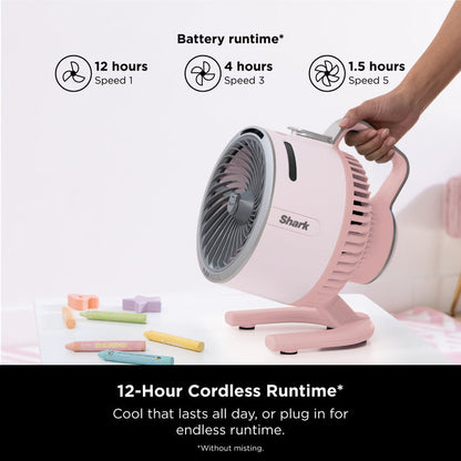 FLEXBREEZE HYDROGO™ PORTABLE MISTING FAN