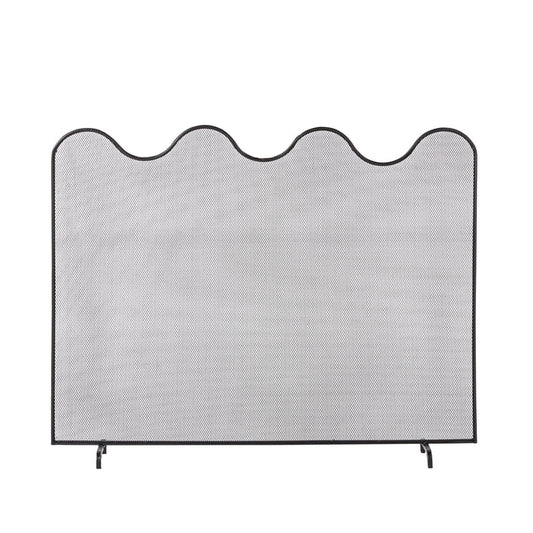 Flo Fire Screen Black