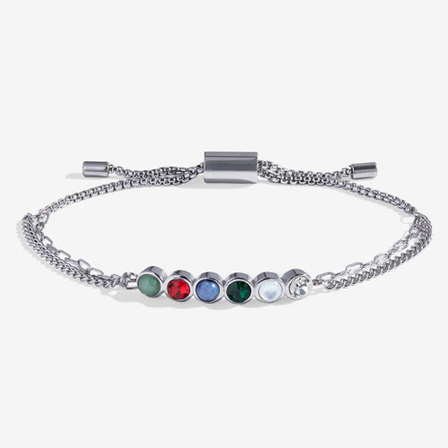 Friend Hidden Message Acrostic Bolo Bracelet