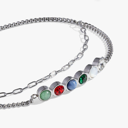 Friend Hidden Message Acrostic Bolo Bracelet