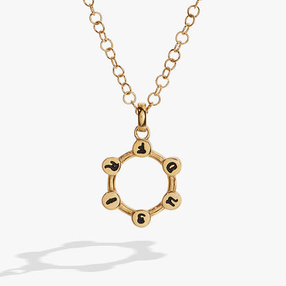 Friend Hidden Message Acrostic Necklace