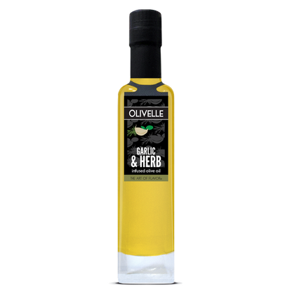 Garlic & Herb Infused Olive Oil