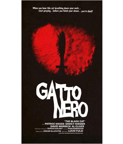Gatto Nero Jay Shaw poster
