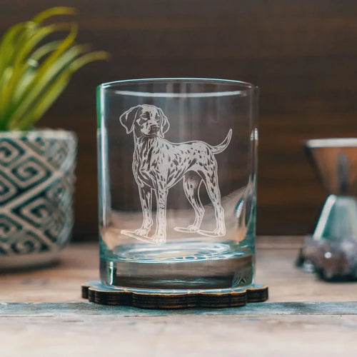 German Shorthaired Pointer Dog Breed Old Fashioned Glass 12 oz.