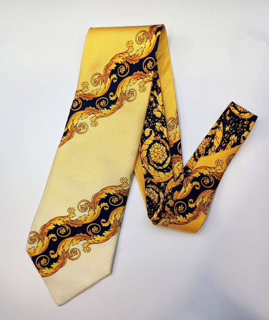 Gianni Versace-Necktie Gold