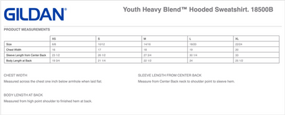 Gildan Youth Hoodies