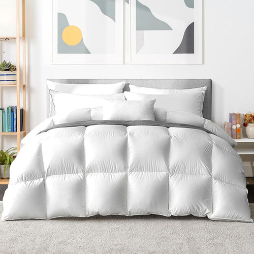Giselle Bedding King Size 800GSM Goose Down Feather Quilt -Home Living Store - -