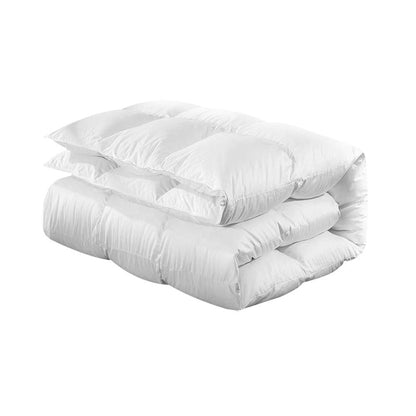 Giselle Bedding Queen Size 500GSM Goose Down Feather Quilt -Home Living Store - -