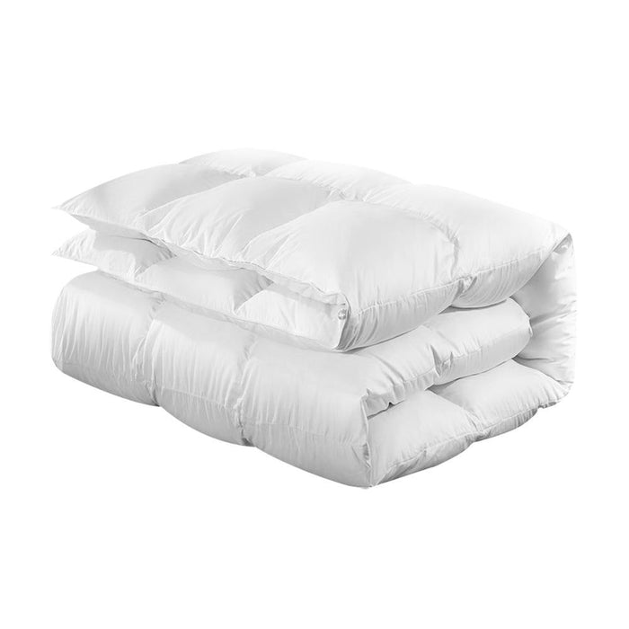 Giselle Bedding Queen Size 800GSM Goose Down Feather Quilt -Home Living Store - -