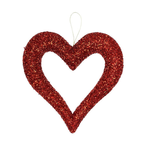 Glitter Hollow Heart