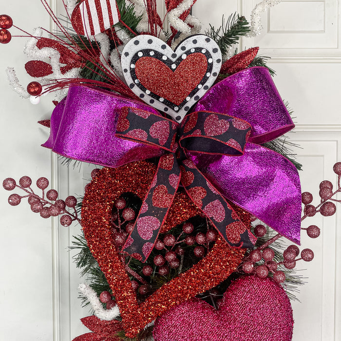 Glitter Hollow Heart