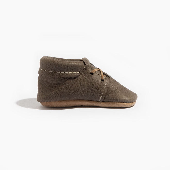 Graphite Oxford Baby Shoe Oxford Soft Sole
