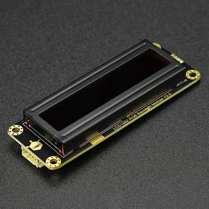 Gravity: I2C 16x2 Arduino LCD with RGB Font Display (Black) by DFRobot - The Pi Hut