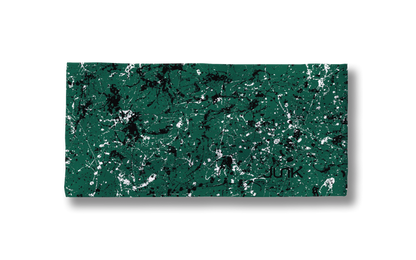 Green Black White Splatter Big Bang Lite Headband - View 3