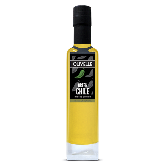 Green Chile Infused Olive Oil