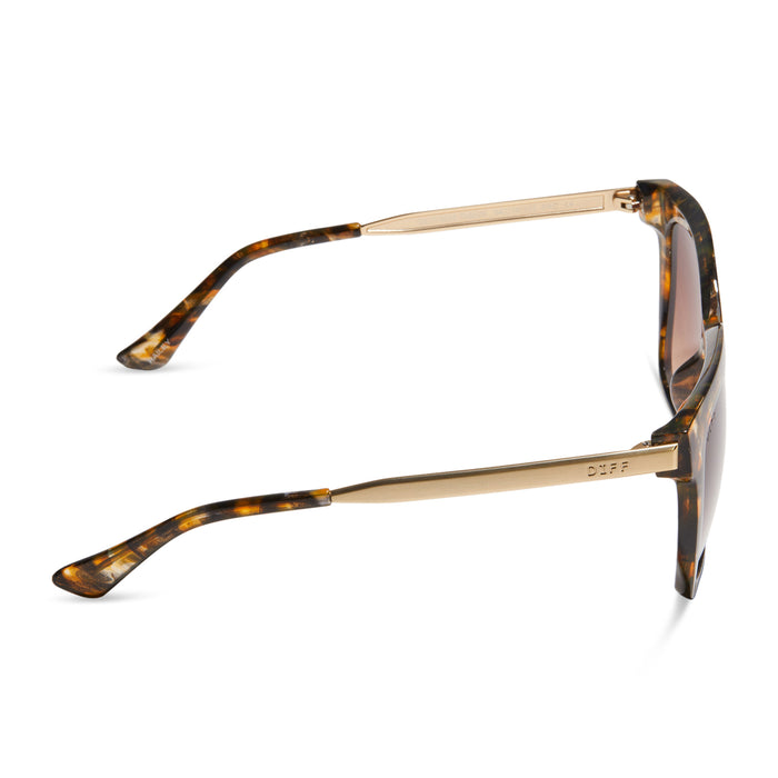 HAILEY - DUNMOR TORTOISE + BROWN GRADIENT SUNGLASSES