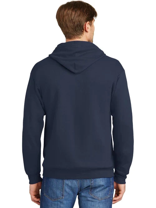 Hanes EcoSmart Full-Zip Hooded Sweatshirt