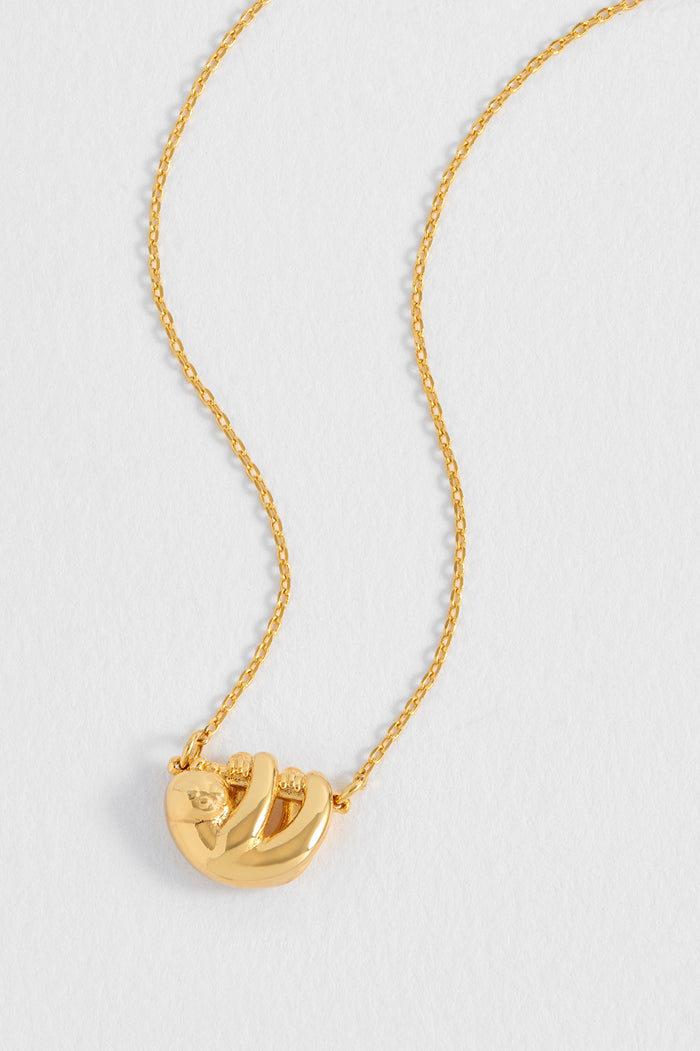 Hanging Sloth Necklace