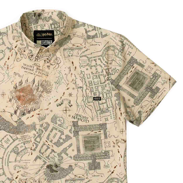RSVLTS RSVLTS Harry Potter Series 3 "Mischief Managed" _ KUNUFLEX Short Sleeve Shirt