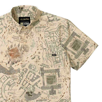 RSVLTS RSVLTS Harry Potter Series 3 "Mischief Managed" _ KUNUFLEX Short Sleeve Shirt