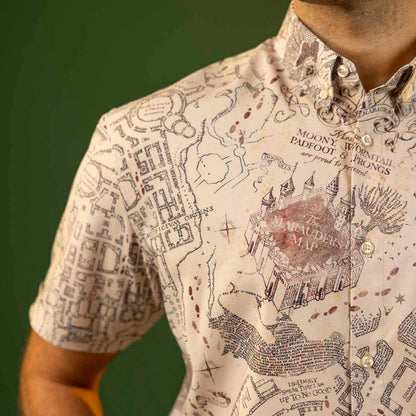 RSVLTS RSVLTS Harry Potter Series 3 "Mischief Managed" _ KUNUFLEX Short Sleeve Shirt