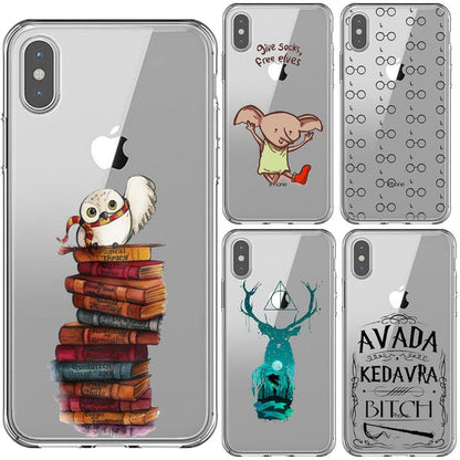 Harry Potter Soft Silicone Phone Case For iPhones