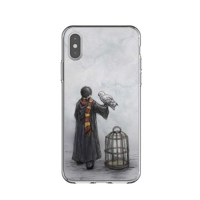 Harry Potter Soft Silicone Phone Case For iPhones