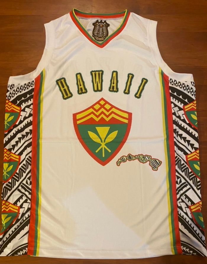 Hawaii Rasta jersey White