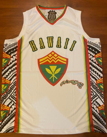 Hawaii Rasta jersey White