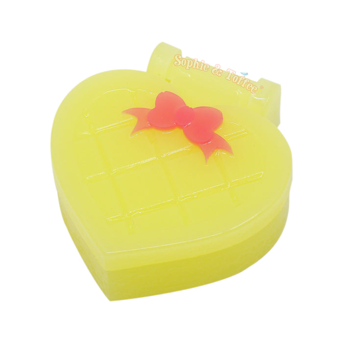 Heart Checkered Trinket Box Silicone Mold