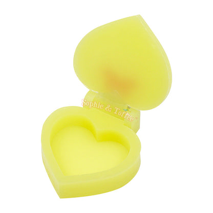 Heart Checkered Trinket Box Silicone Mold