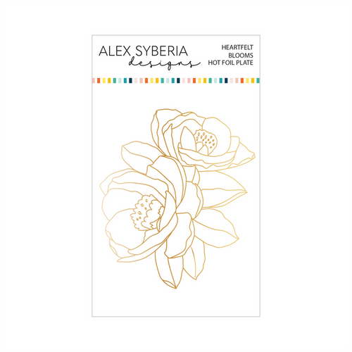 Heartfelt Blooms Hot Foil Plate