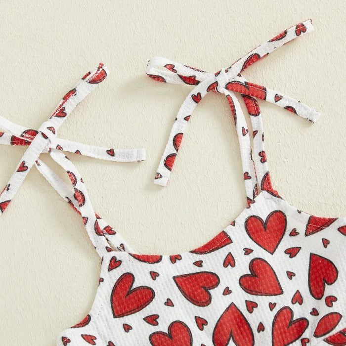HEARTS Bellbottom Pull-up Jumpsuit