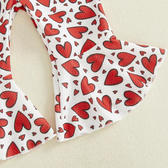 HEARTS Bellbottom Pull-up Jumpsuit