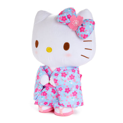 Hello Kitty 12" Blue Standing Plush (Spring Kimono Series) Plush NAKAJIMA CORPORATION