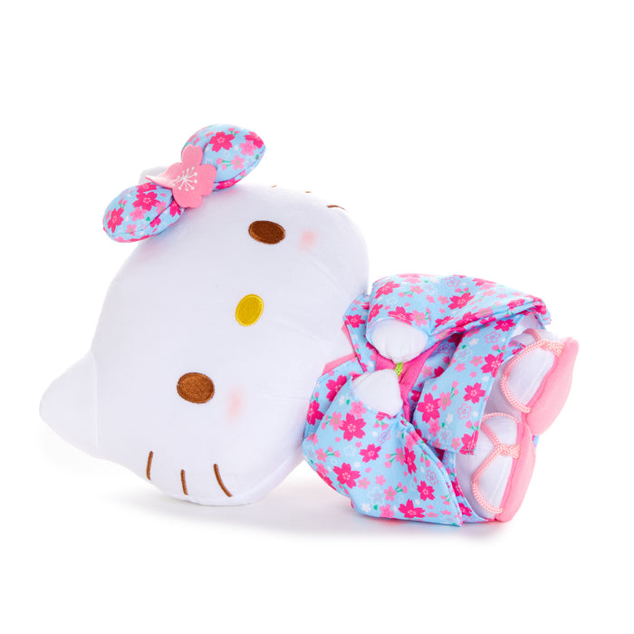Hello Kitty 12" Blue Standing Plush (Spring Kimono Series) Plush NAKAJIMA CORPORATION