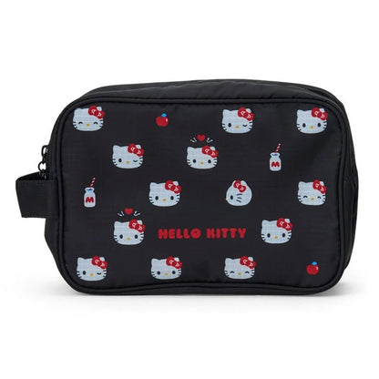 Hello Kitty 2-pc Travel Pouch Set Bags Japan Original