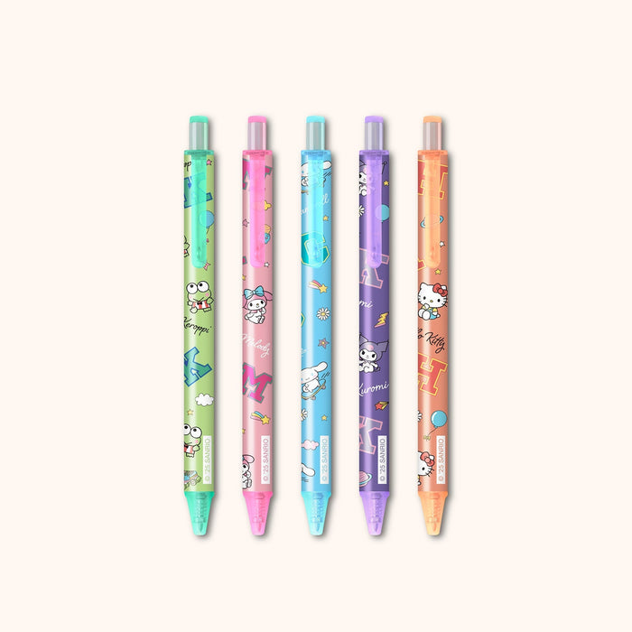 Hello Kitty and Friends x Studio Oh! College Letters Gel Pens Stationery Studio Oh!