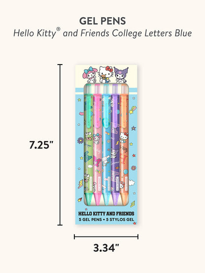 Hello Kitty and Friends x Studio Oh! College Letters Gel Pens Stationery Studio Oh!