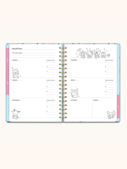 Hello Kitty and Friends x Studio Oh! College Letters Tri-Tab Planner Stationery Studio Oh!