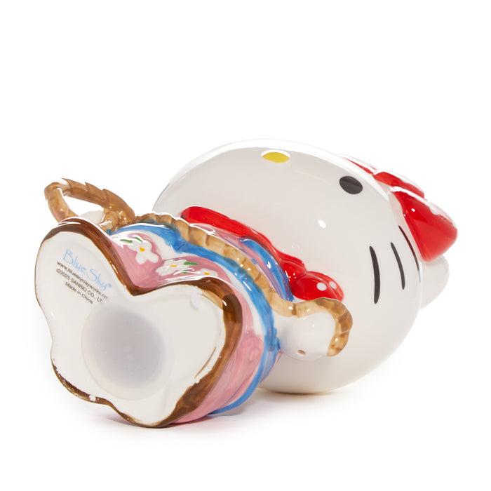 Hello Kitty Cowgirl Ceramic Bank Home Goods Blue Sky Clayworks